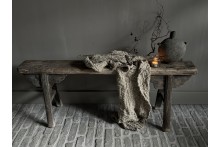 Authentiek Chinees houten bankje 